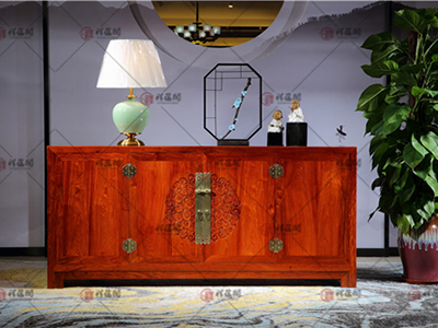 餐厅红木家具 东方红木餐边柜