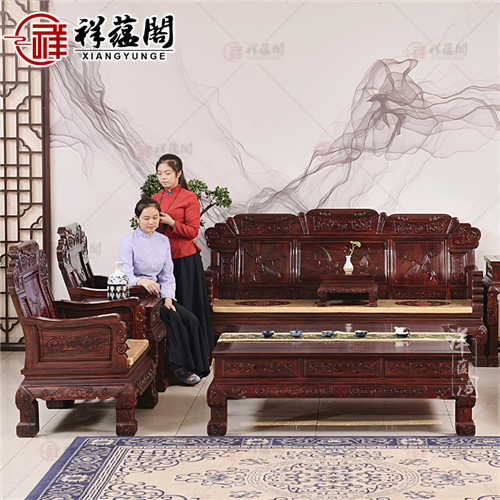 红木沙发 红木沙发组合