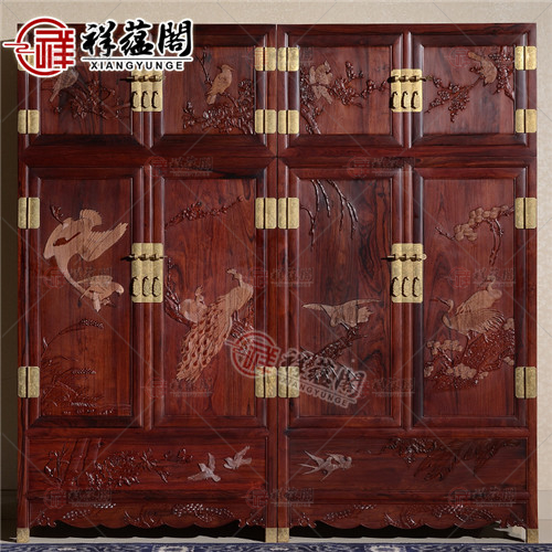 红木顶箱柜 特价红木顶箱柜