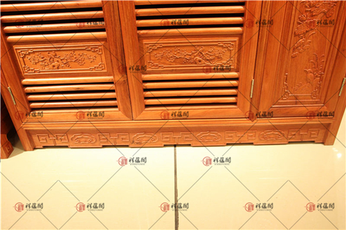 玄关红木家具 东阳红木鞋柜