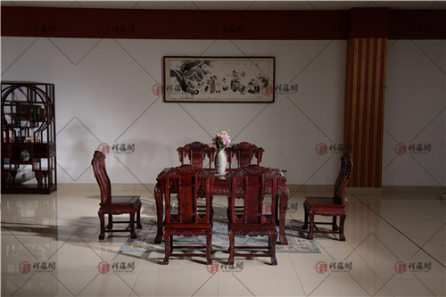 红酸枝家具 上海红木餐桌