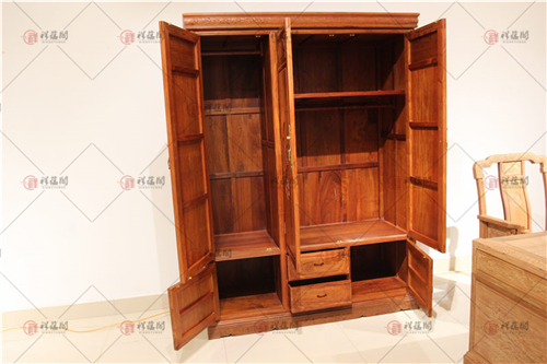 缅甸花梨家具 缅甸花梨大衣柜