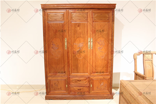 缅甸花梨家具 缅甸花梨大衣柜