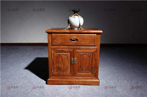卧室红木家具 红木大床简约