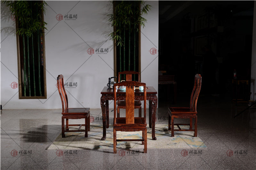办公红木家具 红木小方茶桌