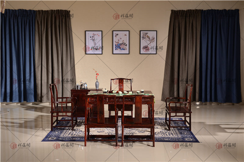 办公红木家具 杭州红木茶桌