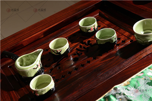 办公红木家具 杭州红木茶桌