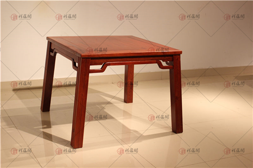 大果紫檀家具 红木小方餐桌
