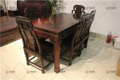 红木餐桌 东阳红木小餐桌